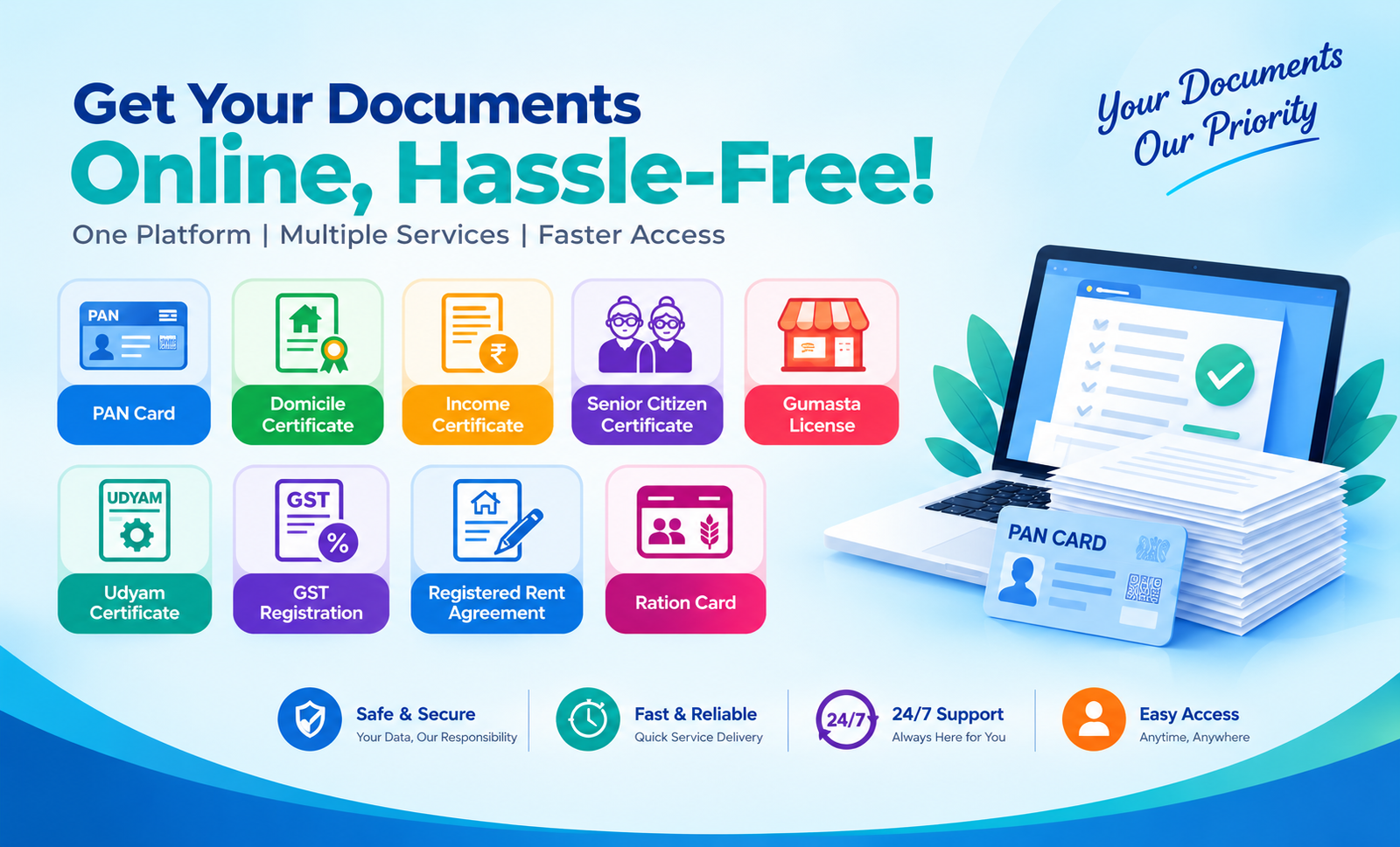 Maha eServices online document services